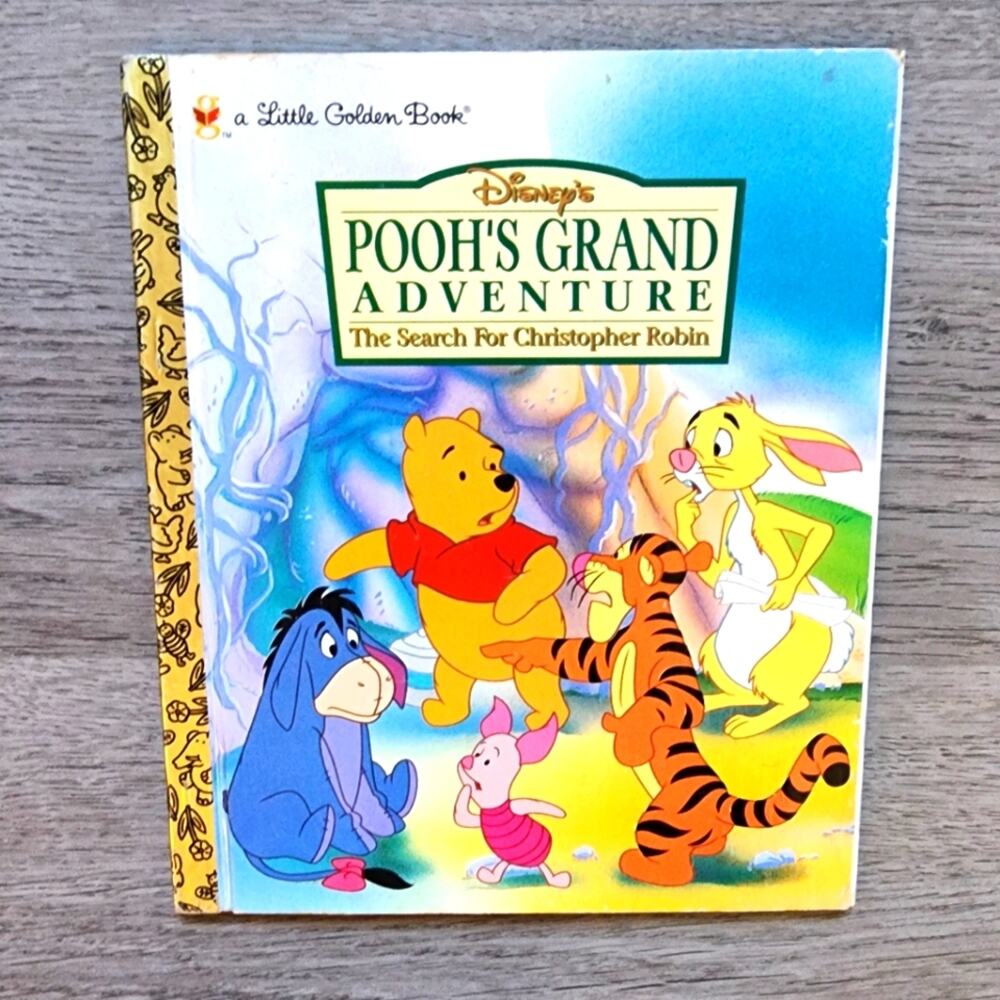 Pooh's Grand Adventure The Search for Christoper Robin Illustrated Fiction Book